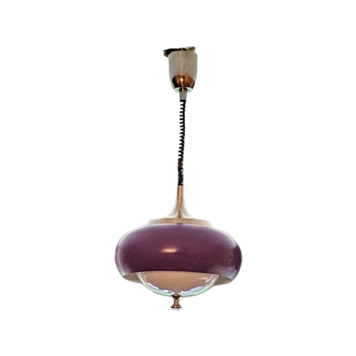 Mooie Vintage Hanglamp In Stijl Van Harvey Guzzini Jaren 60S/70S