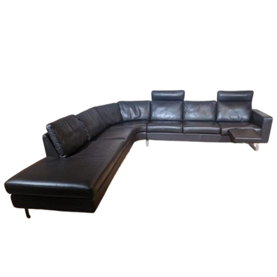 Cor Conseta Hoekbank - Bruin - Leder - Design - Möller -Zgan 1
