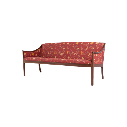 Ole Wanscher Three Seats Sofa From P. Jeppensen 1