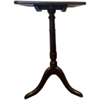 Antieke Strak Engelse Tilt Top Tafel, Kanteltafeltje Bijzettafeltje, Wijntafeltje