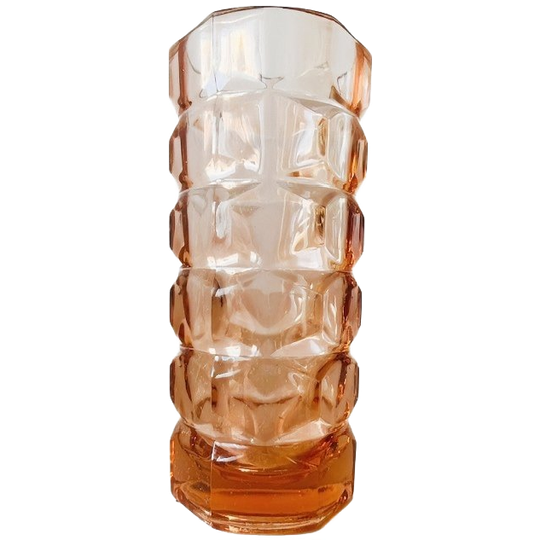 Vintage Vaasje Rosaline Luminarc Roze Glas 1960’s 1