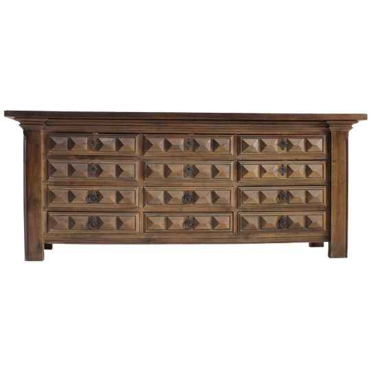 Vintage Brutalist Dressoir Ladekast 1
