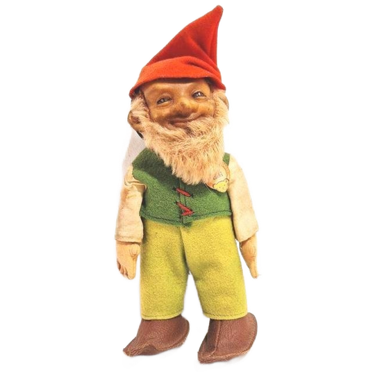 Steiff Lucki Dwerg Kabouter Antiek Speelgoed 1