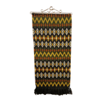 Zweeds Vintage Wollen Wandkleedje Wandkleed Muurkleed thumbnail 1