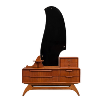 Deens Design Vintage Teak Kaptafel, 1960S