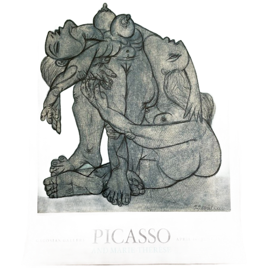Pablo Picasso (1881-1973), Deux Femmes Enlacées.. 1