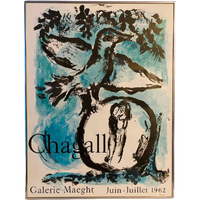 Chagall Tentoonstellings-Poster Galerie Maeght 1962