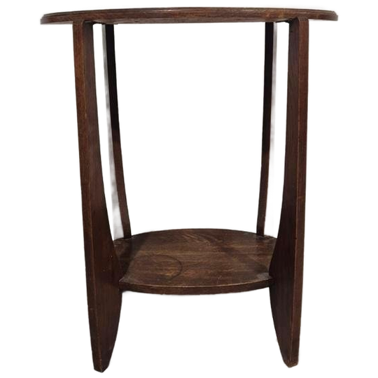 Art Deco Ovalen Tafeltje 1