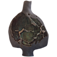 Raku Ceramic Vase Designed By André Sas