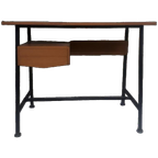 60's Vintage Bureau Werktafel Toonbank Balie thumbnail 1