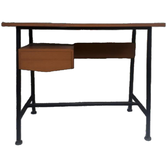 60's Vintage Bureau Werktafel Toonbank Balie 1