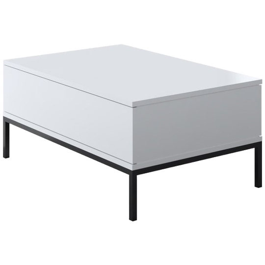 Evila Originals | Lord Salontafel Houtfineer Zwart Wit 1
