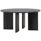 Combe Salontafel - Ø80 Cm - Zwart thumbnail 1