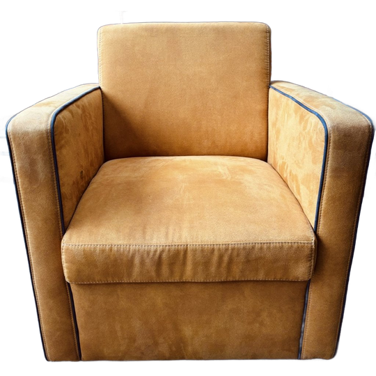 Comfortabele Velours Fauteuil 1