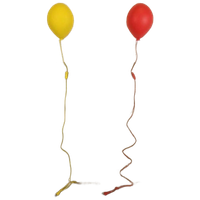 Set Van 2 Vintage Ikea Ballon Wandlampen