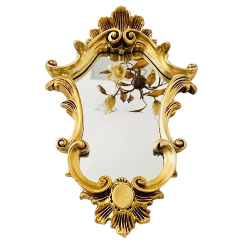 Barok Vintage Goud Spiegeltje