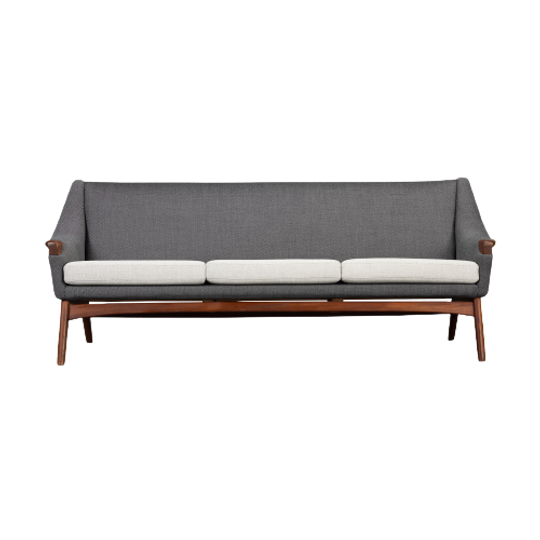 Geherstoffeerde Stijlvolle Deense Design Sofa By Johannes Andersen 1960s 1