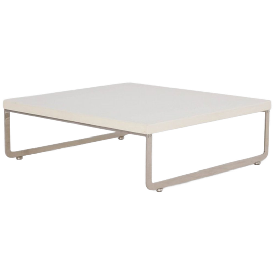 Artifort Mare T Salontafel (designed By René Holten), Wit Blad, 81 X 81 Cm 1