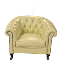Chesterfield Club Chair Special - Ivoor