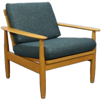 Vintage Danish Lounge Chair, 1970s