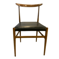 6 Mid-century Design Eetkamerstoelen