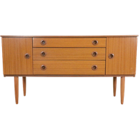 Vintage Tv Meubel Dressoir Schreiber Sideboard Kast 'widdop' | 137.5 Cm