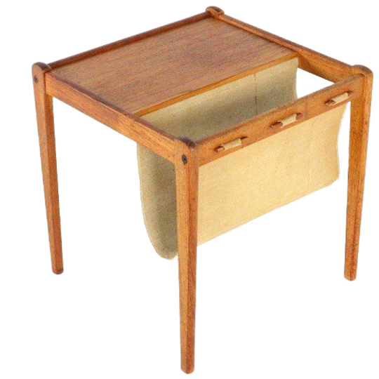 Bdrd By Furbo Lectuurbak Tijdschriftenrek Met Bijzetttafel Vintage 1