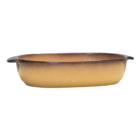 Beige & Bruine Ovenschaal 1