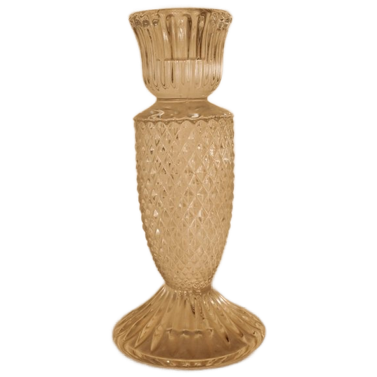 Kristalgeslepen Glazen Kandelaar 1