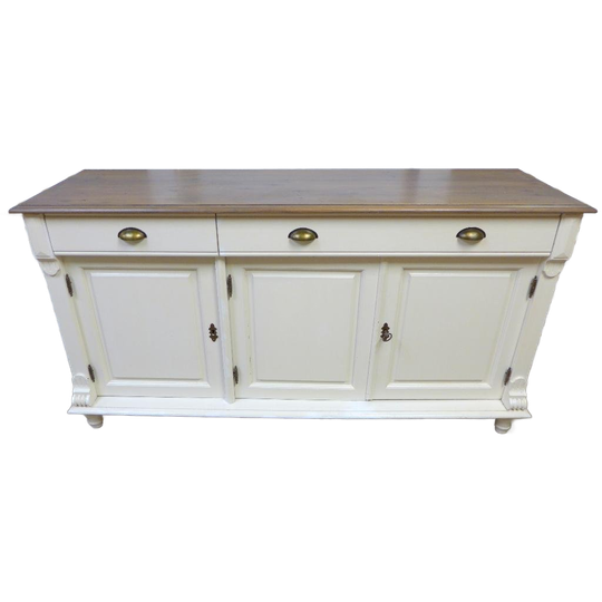 Prachtig Wit Landelijk Dressoir 1