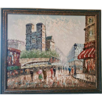 Caroline Burnett (1877-1950) - Notre-dame Parijs