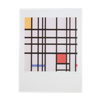 Offset Litho Naar Piet Mondriaan Compositie 12/200 Kunstdruk thumbnail 1