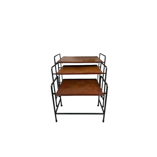 Vintage ‘nesting Tables’ Teak 1