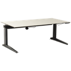 Ahrend Essa Elektrisch Bureau, Zandmelee Blad, 160 X 80 Cm, Hoogte Instelbaar Onderstel, (Let Op, thumbnail 1