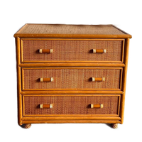 Rotan Ladekast Vintage