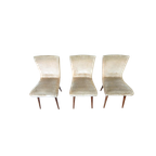 4 X Retro Vintage Stoel Eetkamerstoel Jaren 60 Stoelen thumbnail 1