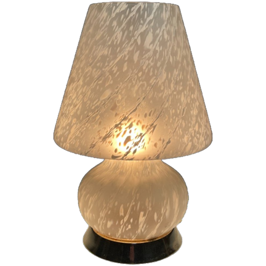 Murano Mushroom/paddenstoel Tafellamp, Italie 1970's 1