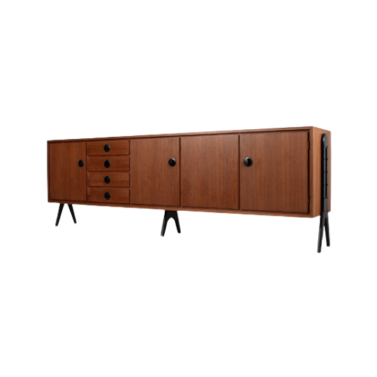 Fifties Dressoir Met Zwarte Details 68857 1