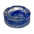 Kristalunie Maastricht - Ashtray - Including Original Label And Box - Unused, Vintage - Dutch Gla thumbnail 1