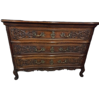 Louis Xv Commode In Massief Eikenhout