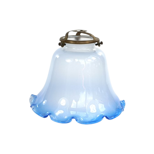 Vintage Glazen Lampje / Lampenkap 1