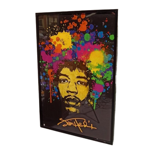 Jimi Hendrix Poster By Gb Eye