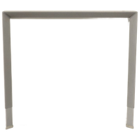 Ahrend 700 N-Poot,Aluminium, (Grijze Pootjes)  Hoogte Instelbaar, 80 Cm Breed