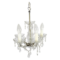 Chandelier - Kroonluchter - Marie Therese Lamp - 5 Armen - Glas - 2000