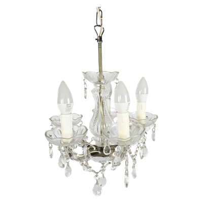 Chandelier - Kroonluchter - Marie Therese Lamp - 5 Armen - Glas - 2000