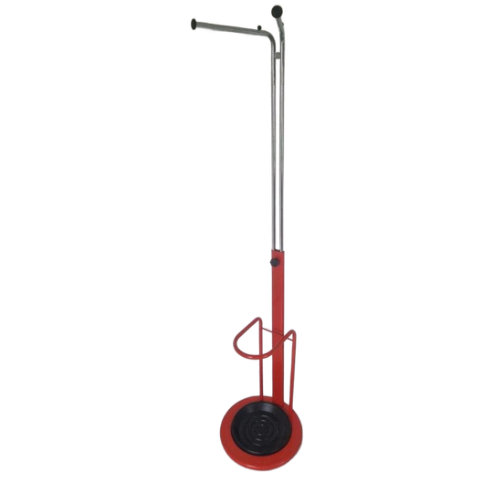 Carlo Bimbi Italiaanse Design Kapstok Jaren 80 Rood. 1