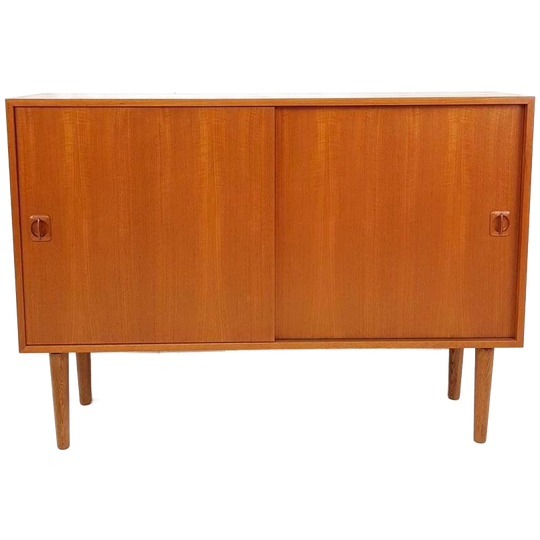 Vintage Smal Teak Houten Deens Dressoirtje | Dressoir Keuken 1