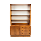 Mid-Century Bookcase Cabinet thumbnail 1