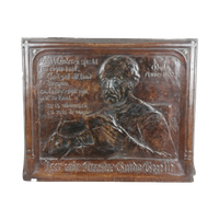 Gipsen Wandbord Guido Gezelle