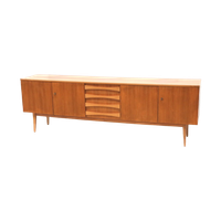 Groot Vintage Dressoir Uit De Jaren ’60